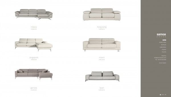 Samoa Sofas. NEITMEDIA