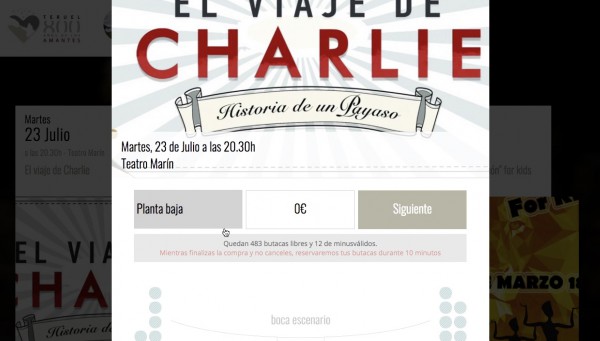 Venta Entradas Teruel. NEITMEDIA